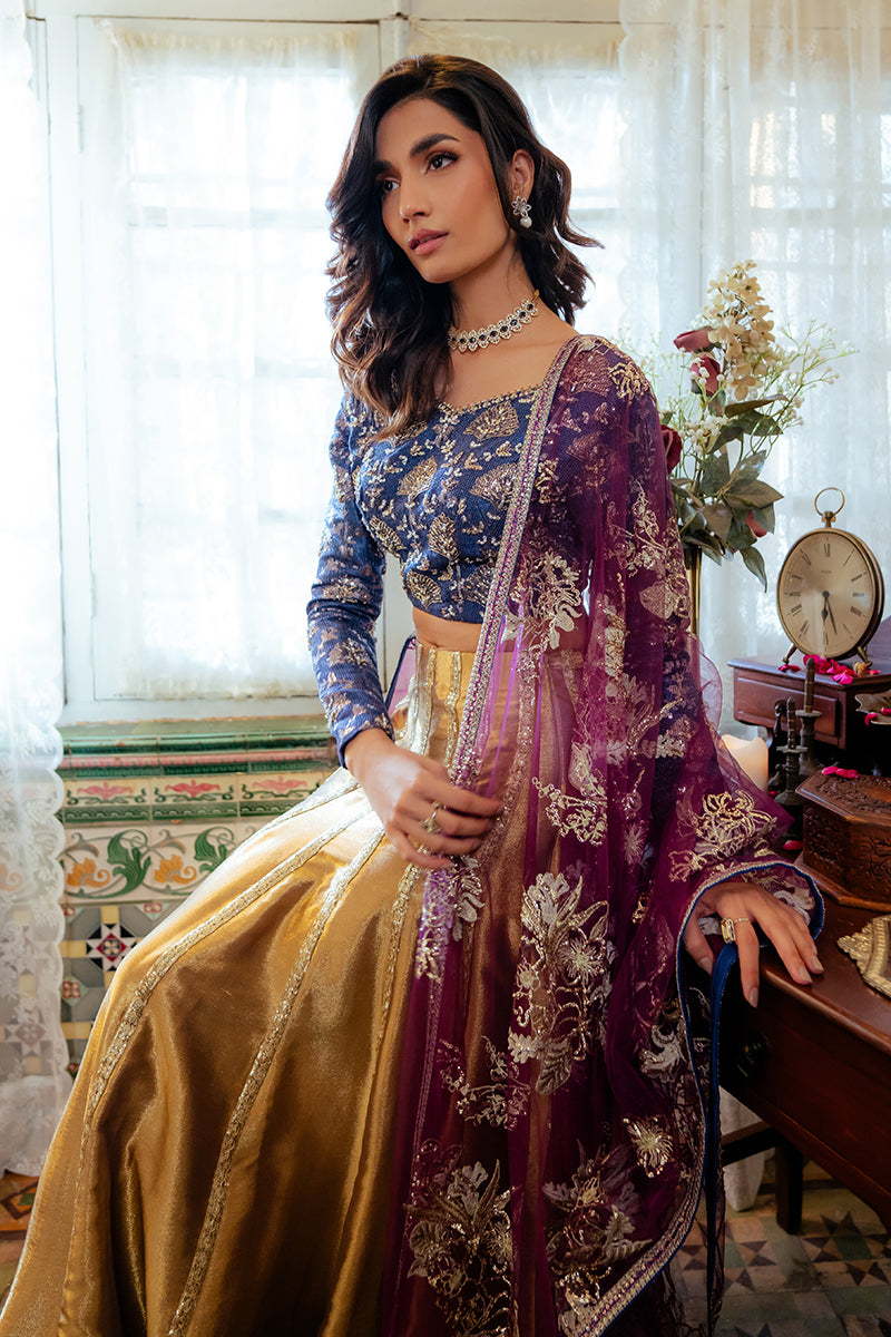 Mushq | Sunehri Resham Edit | MEENA by Mushq - Designer Dress - Type: Ladies Clothes - Available at Libayah - 100% Original
