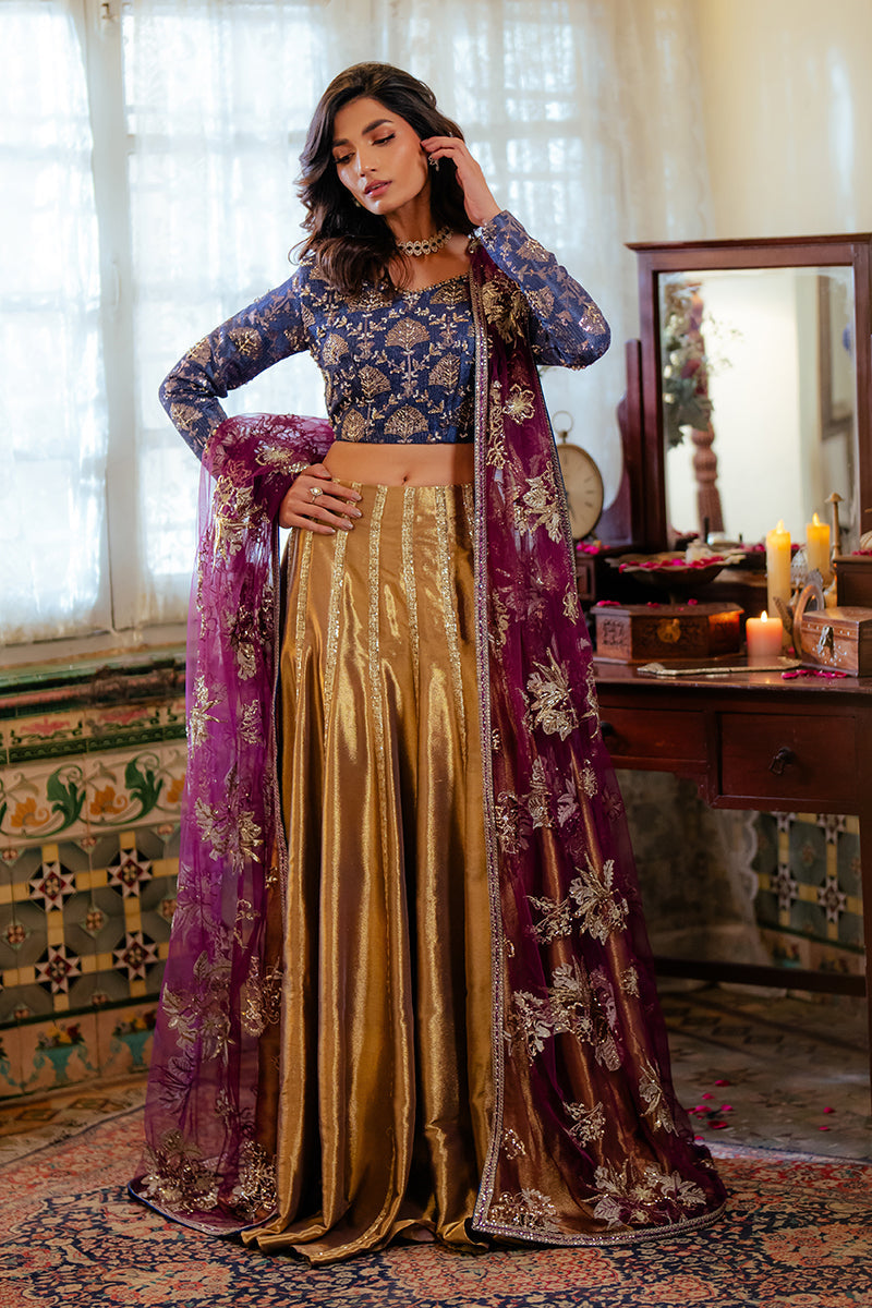 Mushq | Sunehri Resham Edit | MEENA by Mushq - Designer Dress - Type: Ladies Clothes - Available at Libayah - 100% Original