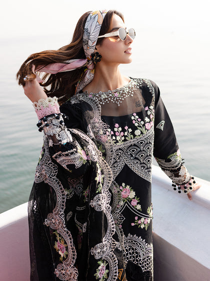 Parishay | Monaco Luxury Lawn 25 | MS-01 by Parishay - Designer Dress - Type: Ladies Clothes - Available at Libayah - 100% Original