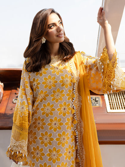 Parishay | Monaco Luxury Lawn 25 | MS-02 by Parishay - Designer Dress - Type: Ladies Clothes - Available at Libayah - 100% Original