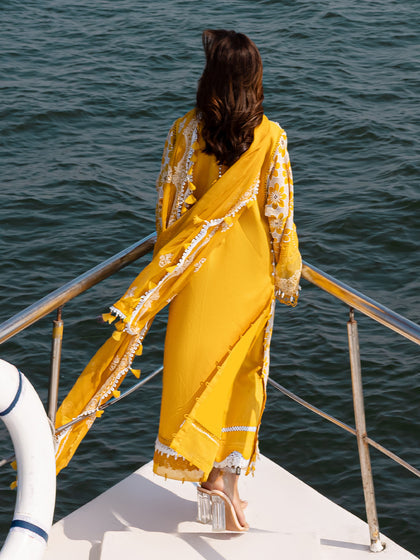 Parishay | Monaco Luxury Lawn 25 | MS-02 by Parishay - Designer Dress - Type: Ladies Clothes - Available at Libayah - 100% Original