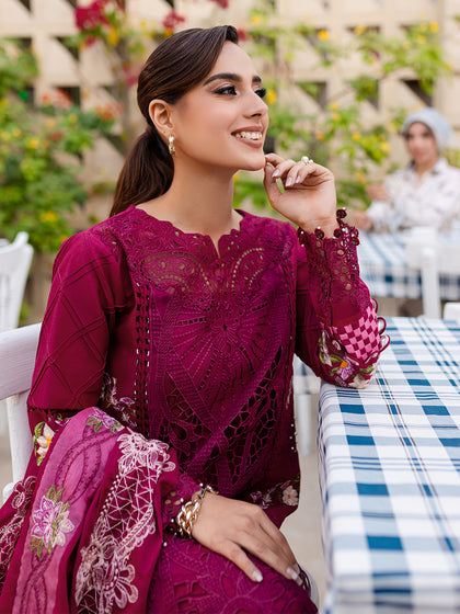 Parishay | Monaco Luxury Lawn 25 | MS-03 by Parishay - Designer Dress - Type: Ladies Clothes - Available at Libayah - 100% Original