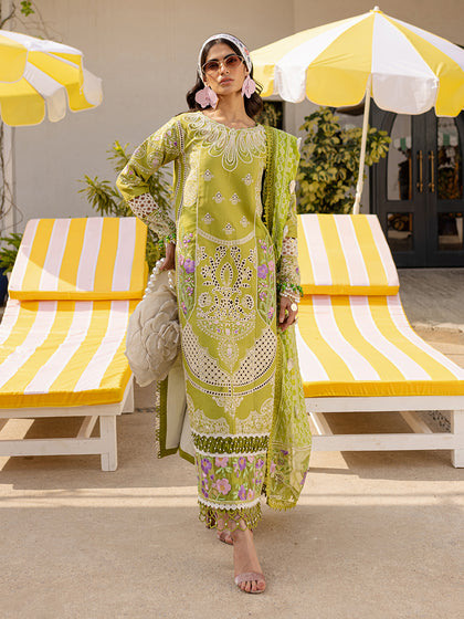 Parishay | Monaco Luxury Lawn 25 | MS-04 by Parishay - Designer Dress - Type: Ladies Clothes - Available at Libayah - 100% Original