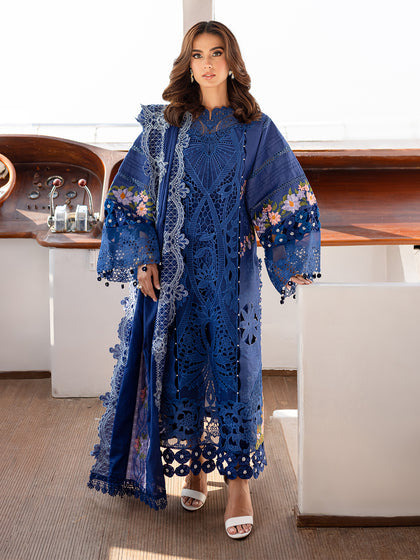Parishay | Monaco Luxury Lawn 25 | MS-06 by Parishay - Designer Dress - Type: Ladies Clothes - Available at Libayah - 100% Original