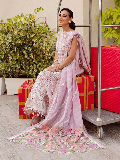Parishay | Monaco Luxury Lawn 25 | MS-07 by Parishay - Designer Dress - Type: Ladies Clothes - Available at Libayah - 100% Original