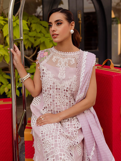 Parishay | Monaco Luxury Lawn 25 | MS-07 by Parishay - Designer Dress - Type: Ladies Clothes - Available at Libayah - 100% Original