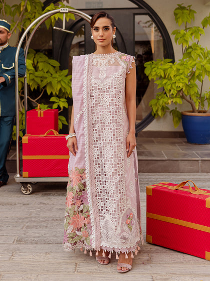 Parishay | Monaco Luxury Lawn 25 | MS-07 by Parishay - Designer Dress - Type: Ladies Clothes - Available at Libayah - 100% Original