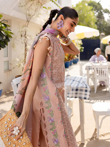 Parishay | Monaco Luxury Lawn 25 | MS-08 by Parishay - Designer Dress - Type: Ladies Clothes - Available at Libayah - 100% Original