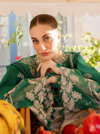 Parishay | Monaco Luxury Lawn 25 | MS-09 by Parishay - Designer Dress - Type: Ladies Clothes - Available at Libayah - 100% Original