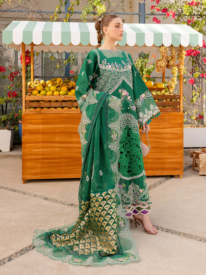 Parishay | Monaco Luxury Lawn 25 | MS-09 by Parishay - Designer Dress - Type: Ladies Clothes - Available at Libayah - 100% Original