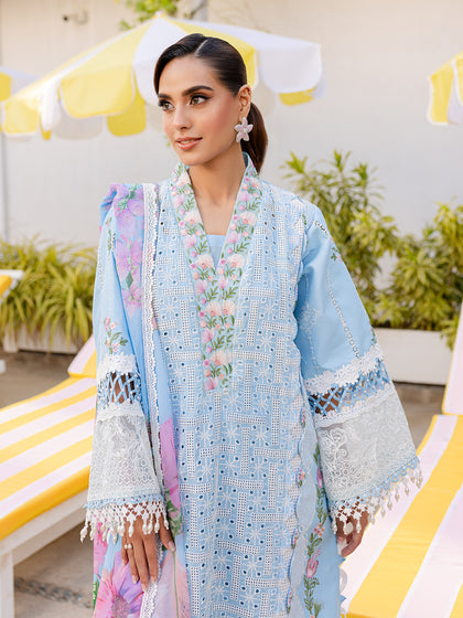 Parishay | Monaco Luxury Lawn 25 | MS-10 by Parishay - Designer Dress - Type: Ladies Clothes - Available at Libayah - 100% Original