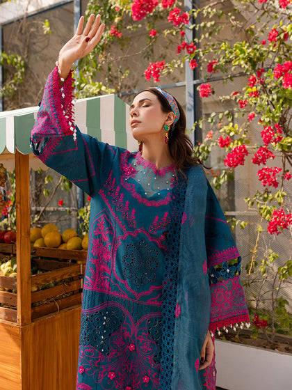 Parishay | Monaco Luxury Lawn 25 | MS-11 by Parishay - Designer Dress - Type: Ladies Clothes - Available at Libayah - 100% Original
