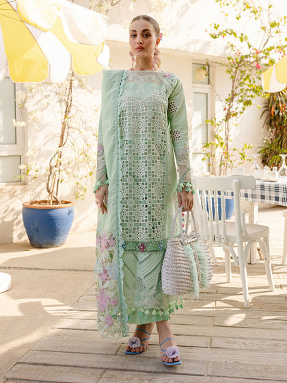 Parishay | Monaco Luxury Lawn 25 | MS-12 by Parishay - Designer Dress - Type: Ladies Clothes - Available at Libayah - 100% Original