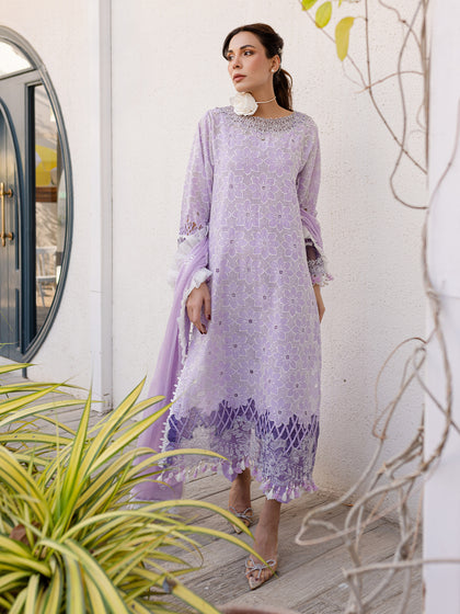 Parishay | Monaco Luxury Lawn 25 | MS-13 by Parishay - Designer Dress - Type: Ladies Clothes - Available at Libayah - 100% Original