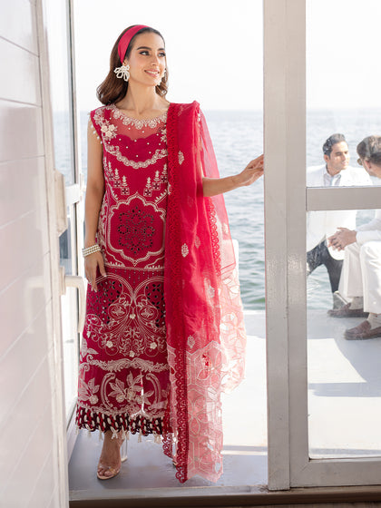 Parishay | Monaco Luxury Lawn 25 | MS-14 by Parishay - Designer Dress - Type: Ladies Clothes - Available at Libayah - 100% Original