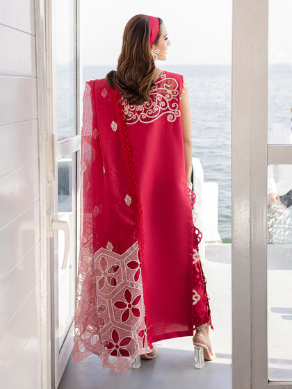 Parishay | Monaco Luxury Lawn 25 | MS-14 by Parishay - Designer Dress - Type: Ladies Clothes - Available at Libayah - 100% Original