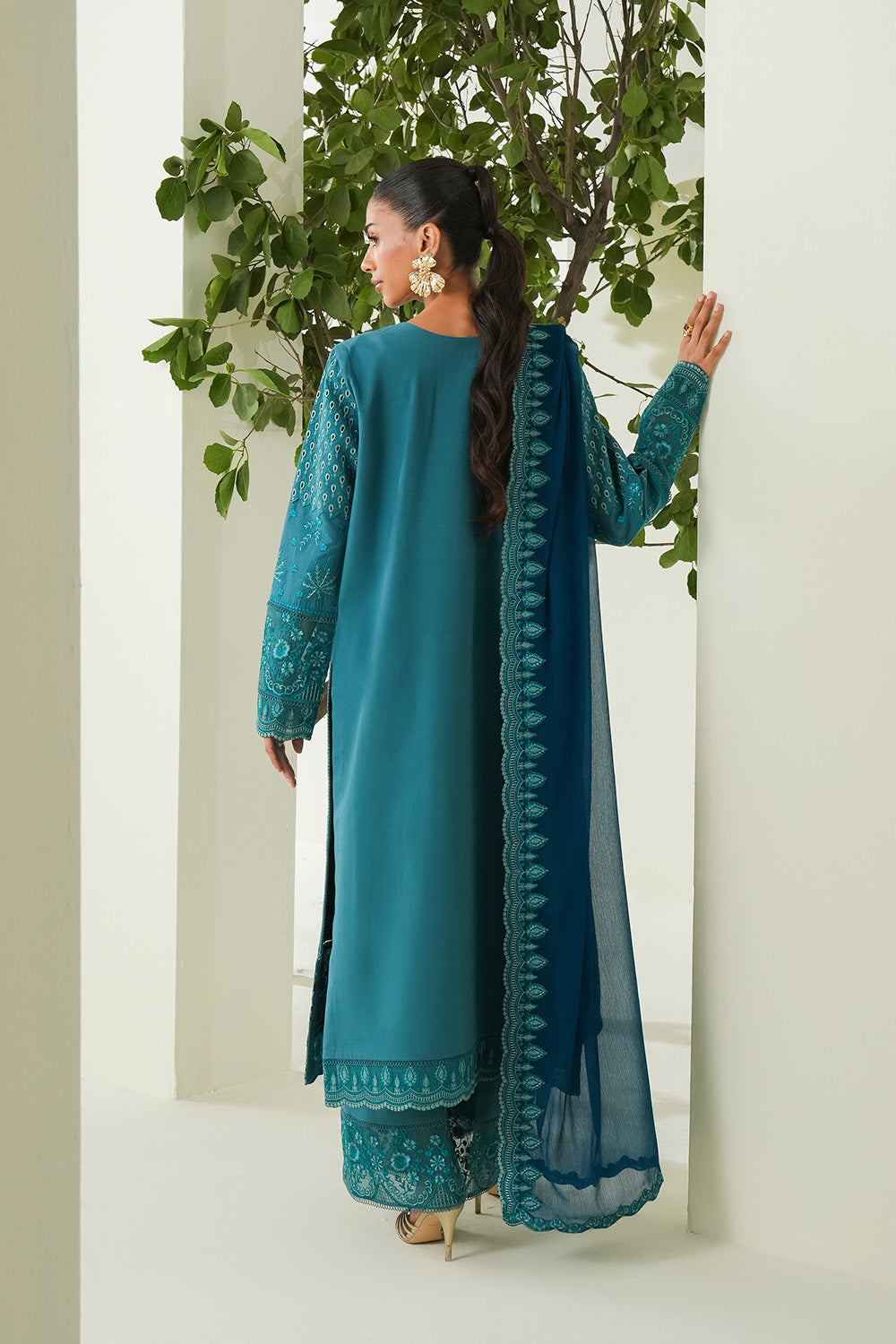 Maryum N Maria | Soiree Lawn | Freesia by Maryam N Maria - Designer Dress - Type: Ladies Clothes - Available at Libayah - 100% Original