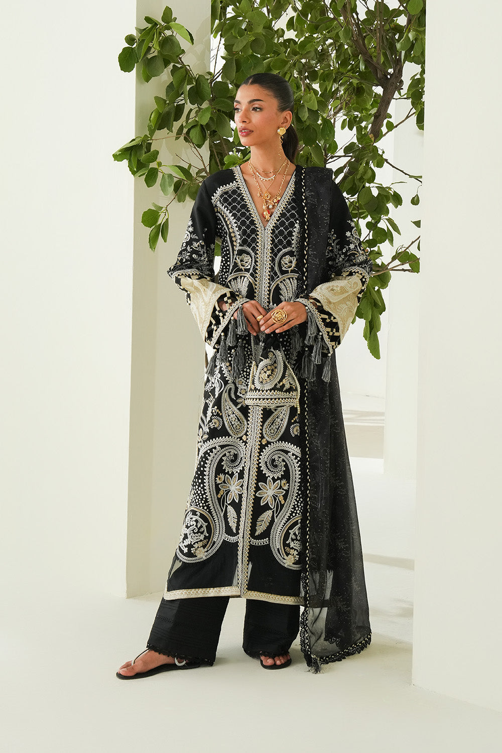 Maryum N Maria | Soiree Lawn |Mirage by Maryam N Maria - Designer Dress - Type: Ladies Clothes - Available at Libayah - 100% Original