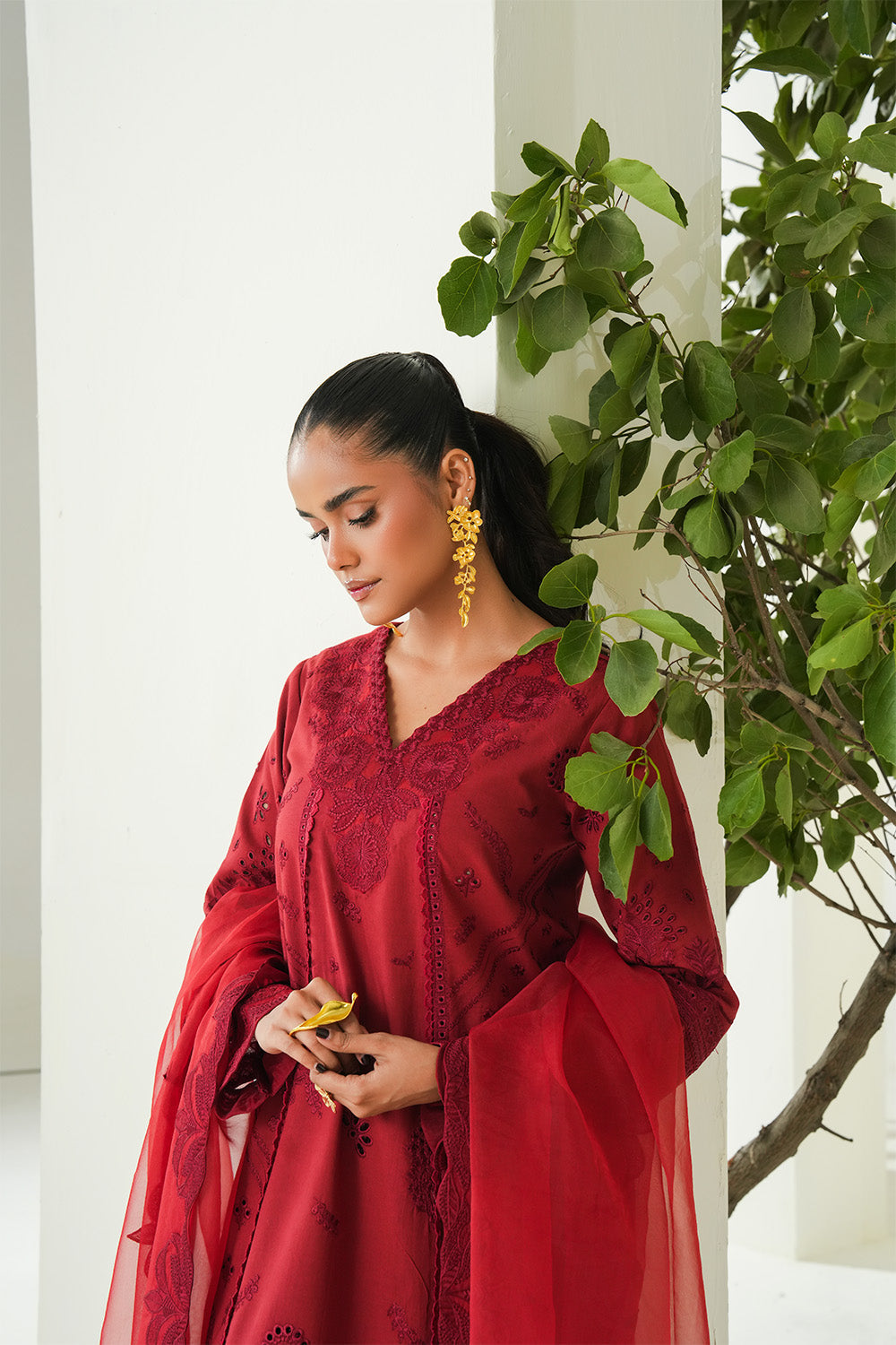 Maryum N Maria | Soiree Lawn | Zinnia by Maryum N Maria - Designer Dress - Type: Ladies Clothes - Available at Libayah - 100% Original