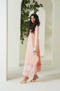 Maryum N Maria | Soiree Lawn | Peachy Delight by Maryam N Maria - Designer Dress - Type: Ladies Clothes - Available at Libayah - 100% Original