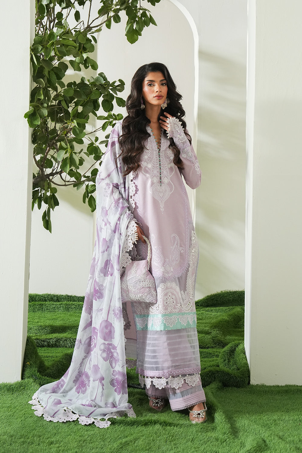Maryum N Maria | Soiree Lawn | Fragnant by Maryam N Maria - Designer Dress - Type: Ladies Clothes - Available at Libayah - 100% Original