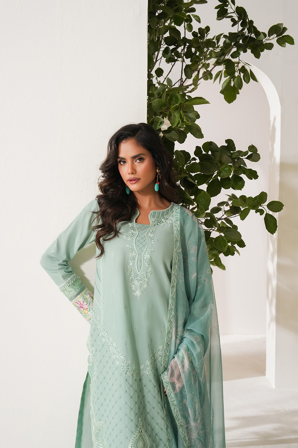 Maryum N Maria | Soiree Lawn | Spring Dew by Maryam N Maria - Designer Dress - Type: Ladies Clothes - Available at Libayah - 100% Original