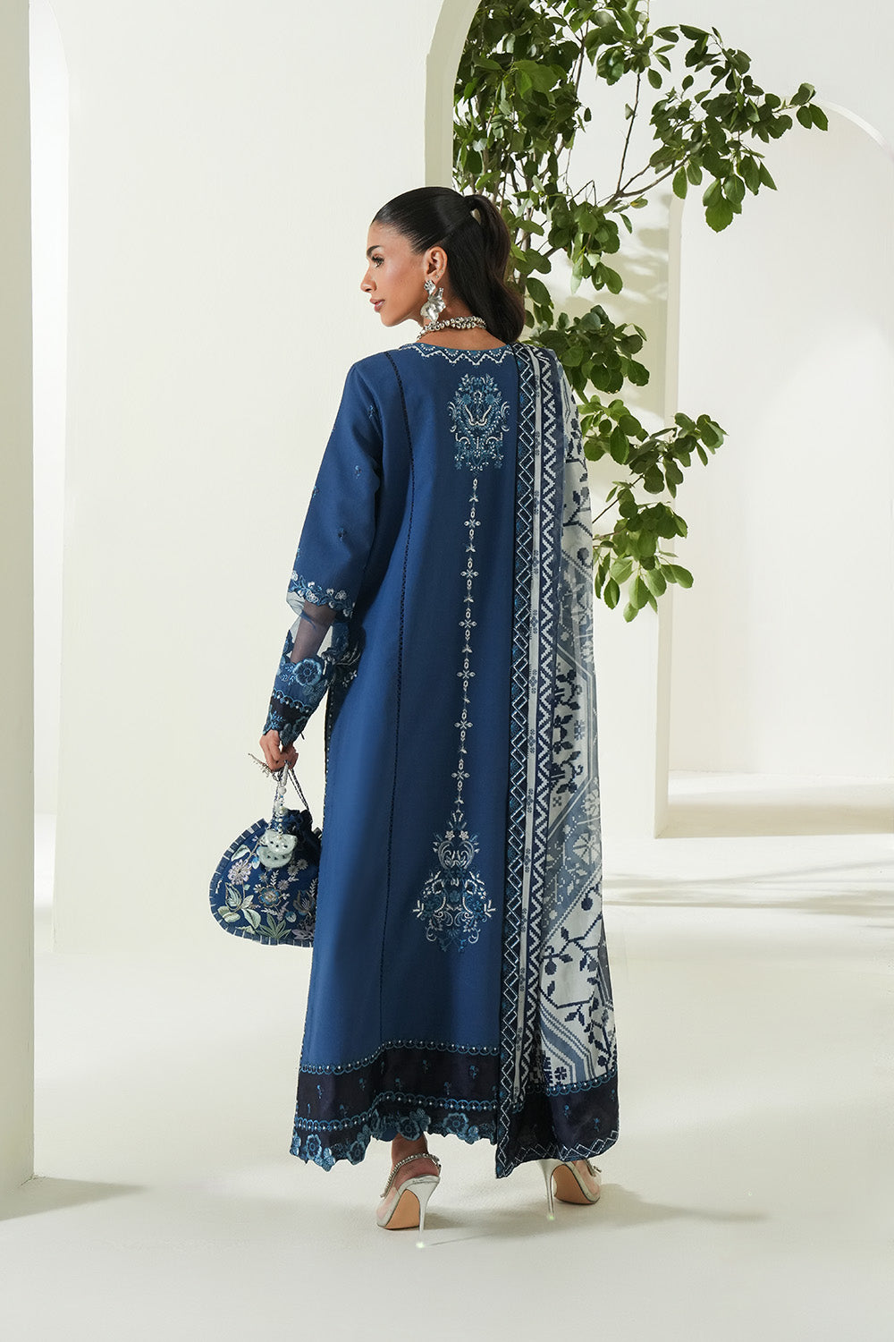 Maryum N Maria | Soiree Lawn | Seawave by Maryam N Maria - Designer Dress - Type: Ladies Clothes - Available at Libayah - 100% Original