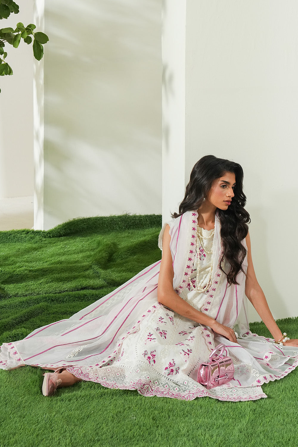 Maryum N Maria | Soiree Lawn | Frosted Meadow by Maryam N Maria - Designer Dress - Type: Ladies Clothes - Available at Libayah - 100% Original