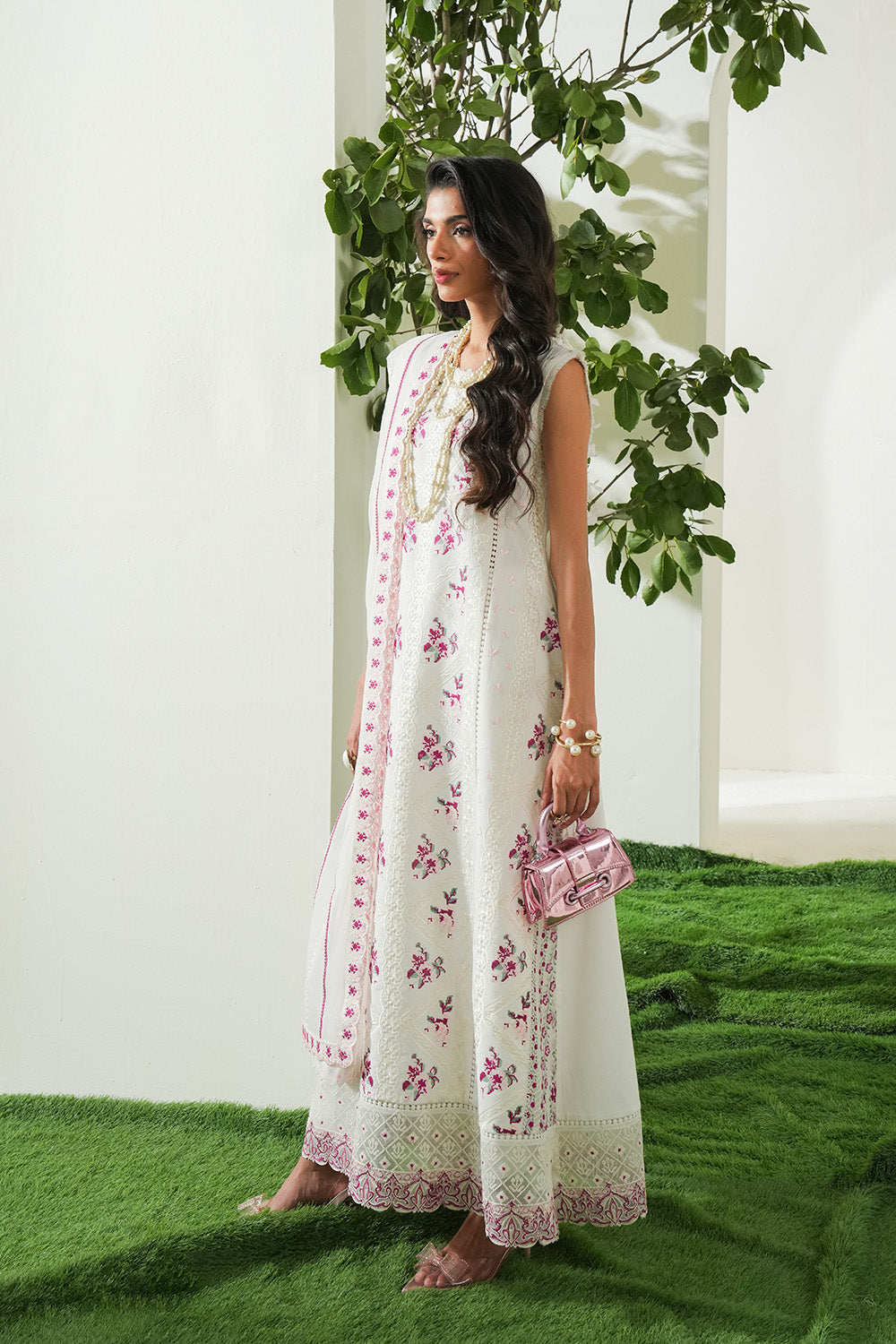 Maryum N Maria | Soiree Lawn | Frosted Meadow by Maryam N Maria - Designer Dress - Type: Ladies Clothes - Available at Libayah - 100% Original