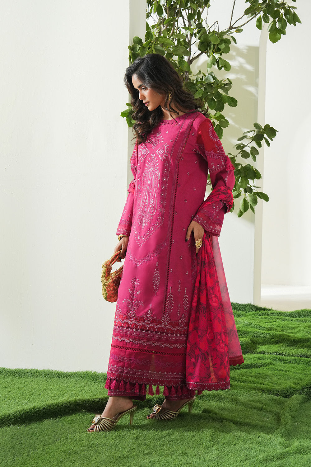 Maryum N Maria | Soiree Lawn | Jazzy by Maryum N Maria - Designer Dress - Type: Ladies Clothes - Available at Libayah - 100% Original
