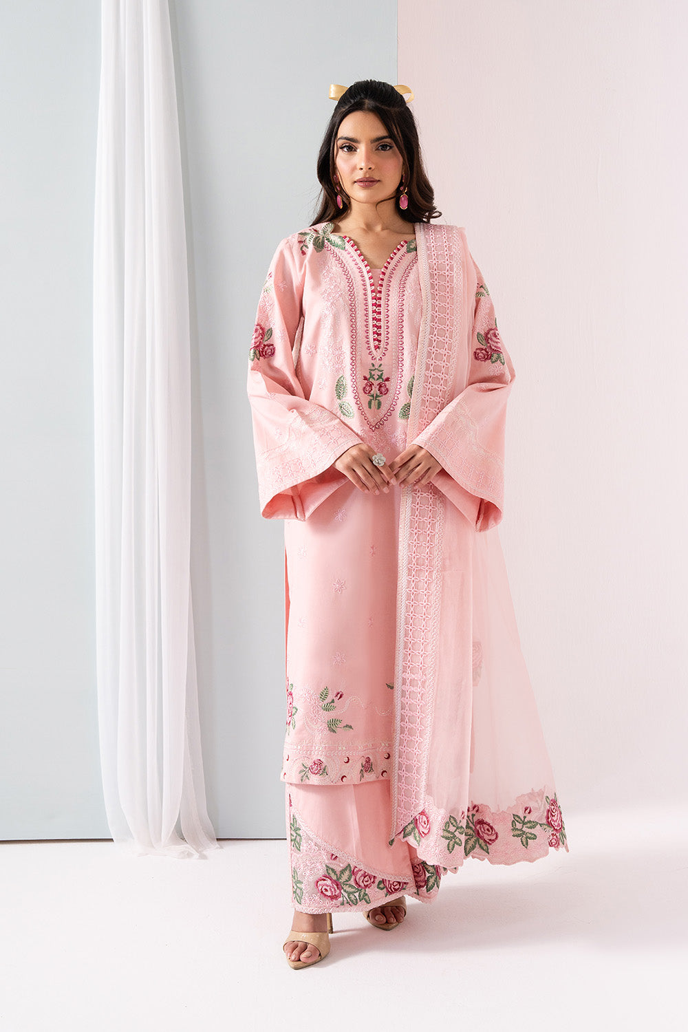 Maryum N Maria | Zuhur 25 | ZARI by Maryum N Maria - Designer Dress - Type: Ladies Clothes - Available at Libayah - 100% Original