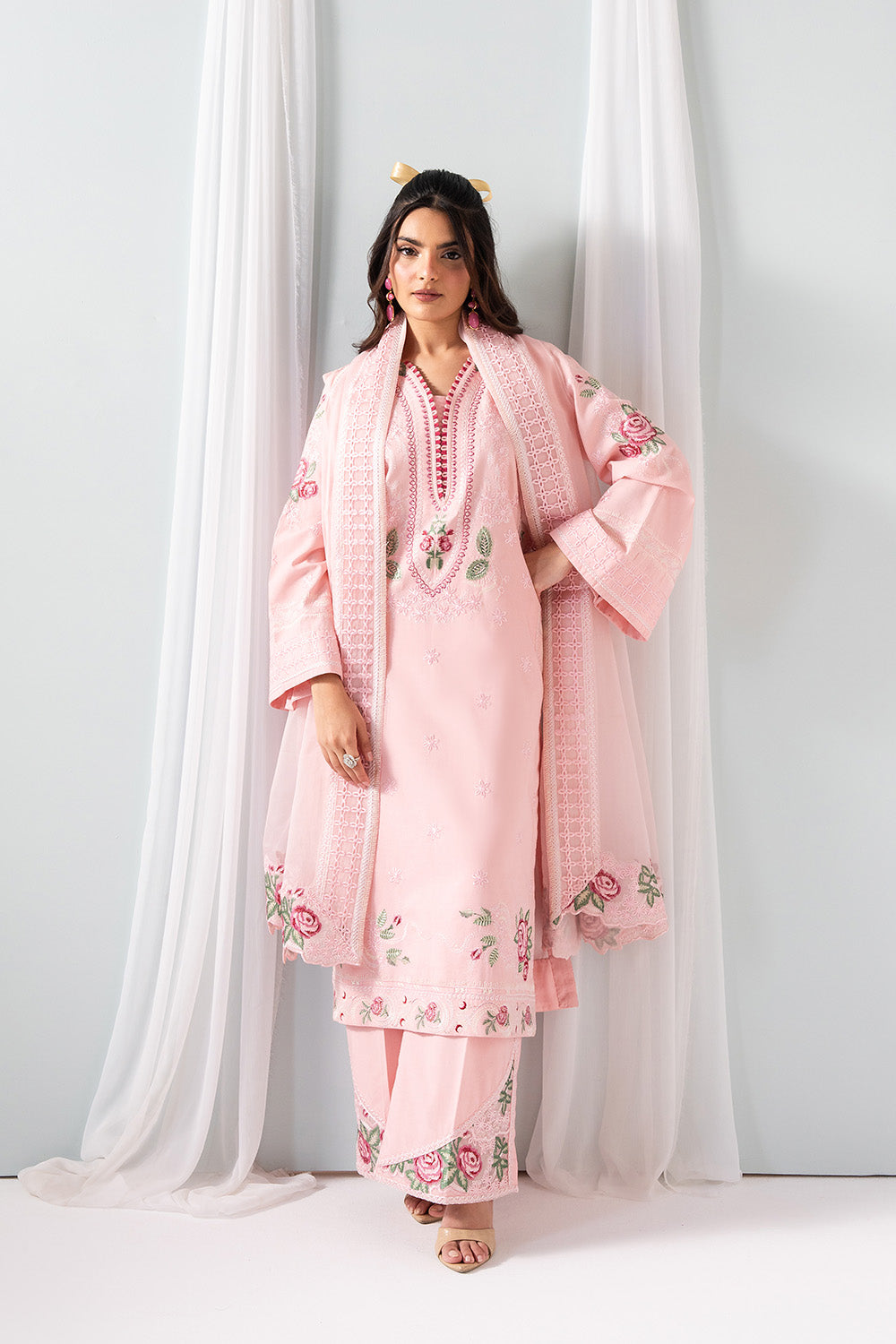 Maryum N Maria | Zuhur 25 | ZARI by Maryum N Maria - Designer Dress - Type: Ladies Clothes - Available at Libayah - 100% Original