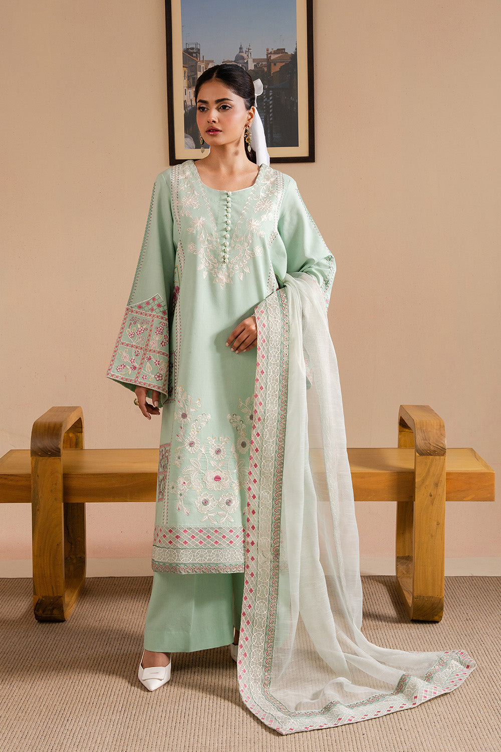 Maryum N Maria | Belle Pret | POSH - MS50174 by Maryum N Maria - Designer Dress - Type: Ladies Clothes - Available at Libayah - 100% Original
