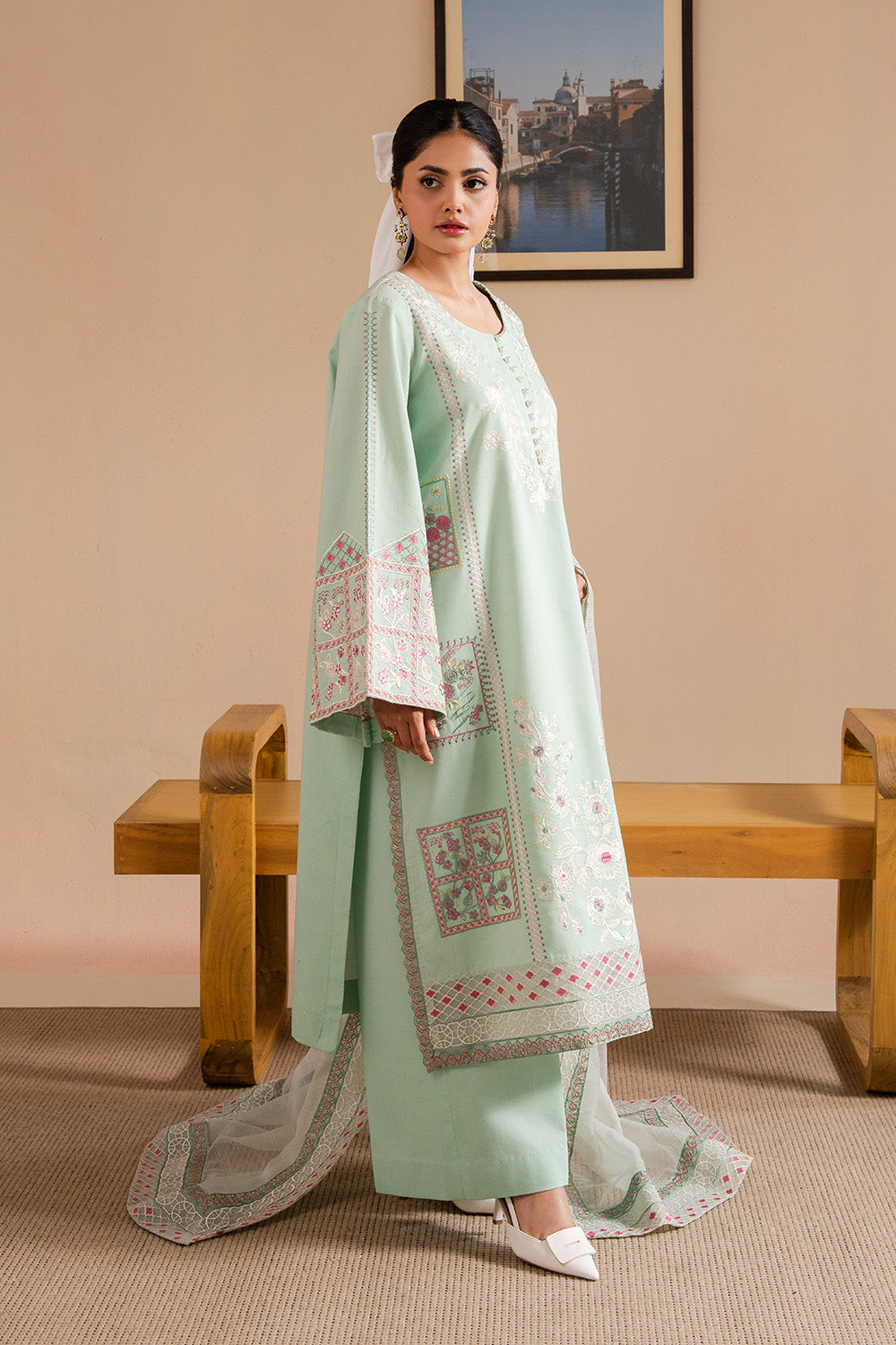 Maryum N Maria | Belle Pret | POSH - MS50174 by Maryum N Maria - Designer Dress - Type: Ladies Clothes - Available at Libayah - 100% Original