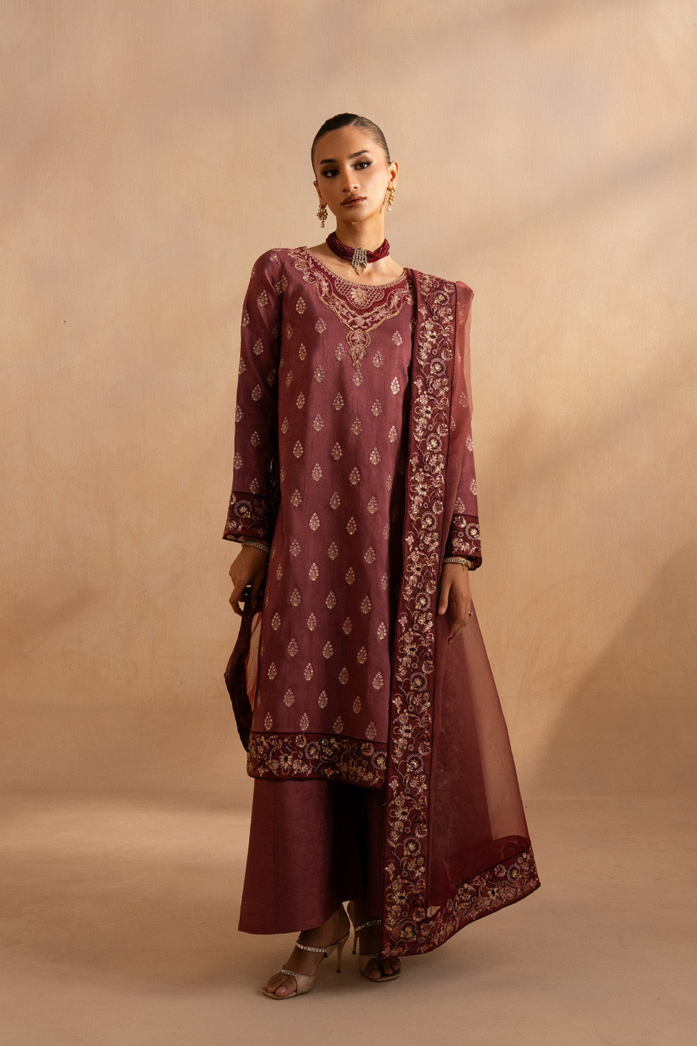 Maryum N Maria | Dhahab 25 | AMBROSE - MS50256 by Maryam N Maria - Designer Dress - Type: Ladies Clothes - Available at Libayah - 100% Original