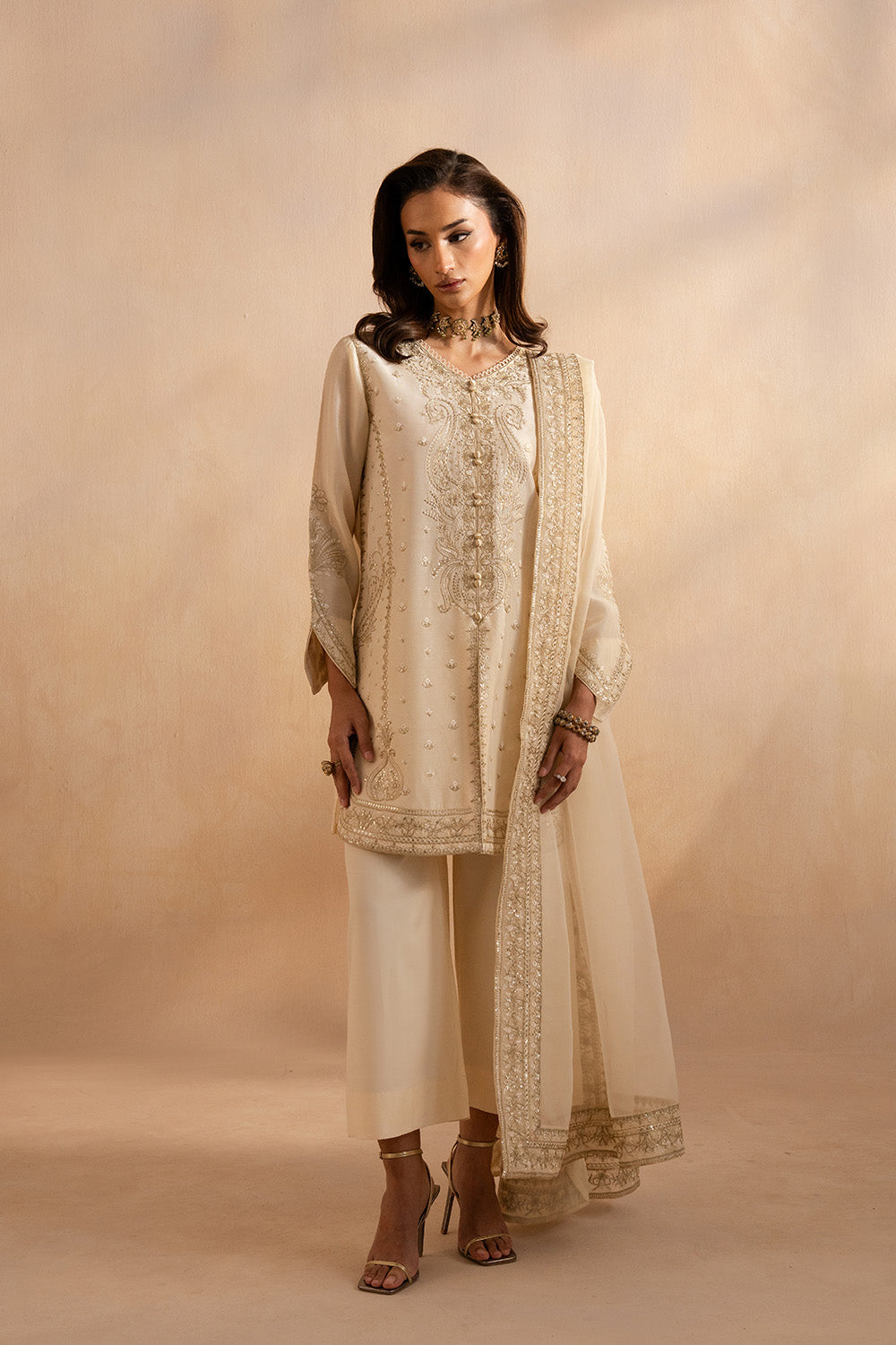 Maryum N Maria | Dhahab 25 | ALICE - MS50258 by Maryam N Maria - Designer Dress - Type: Ladies Clothes - Available at Libayah - 100% Original