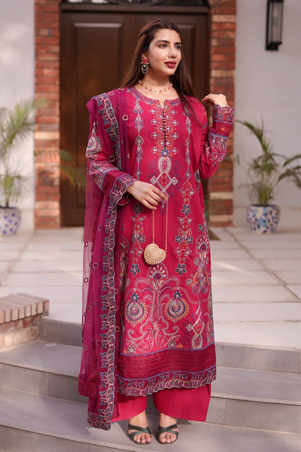 Maryum N Maria | Koel 25 | EABHA - MS50284 by Maryum N Maria - Designer Dress - Type: Ladies Clothes - Available at Libayah - 100% Original