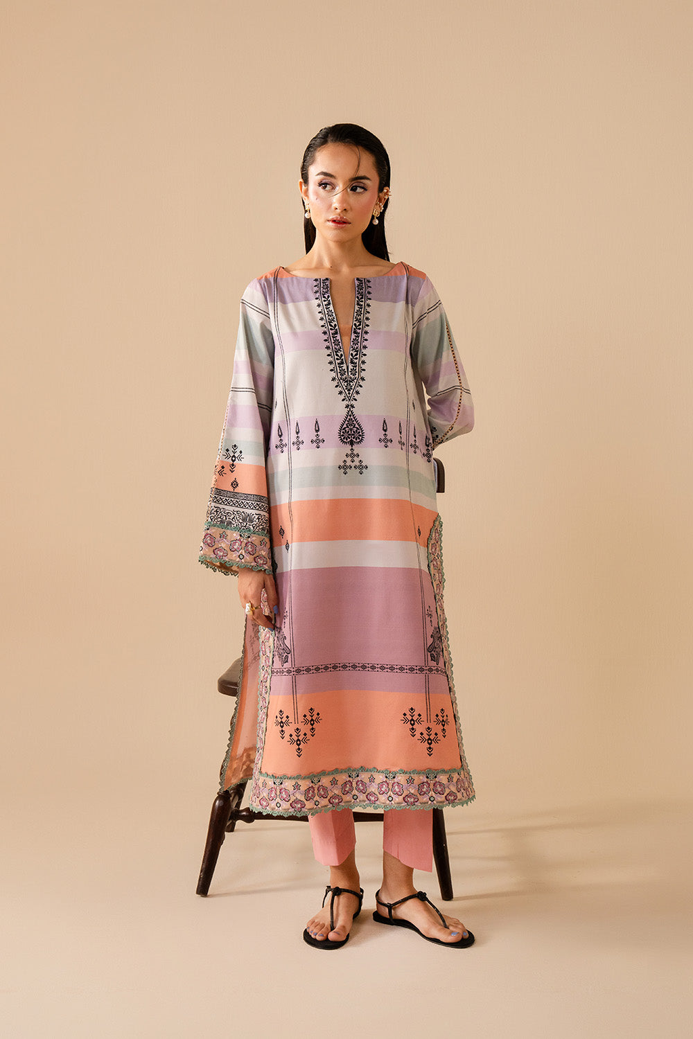 Maryum N Maria | Floren Lawn | CLARA by Maryam N Maria - Designer Dress - Type: Ladies Clothes - Available at Libayah - 100% Original