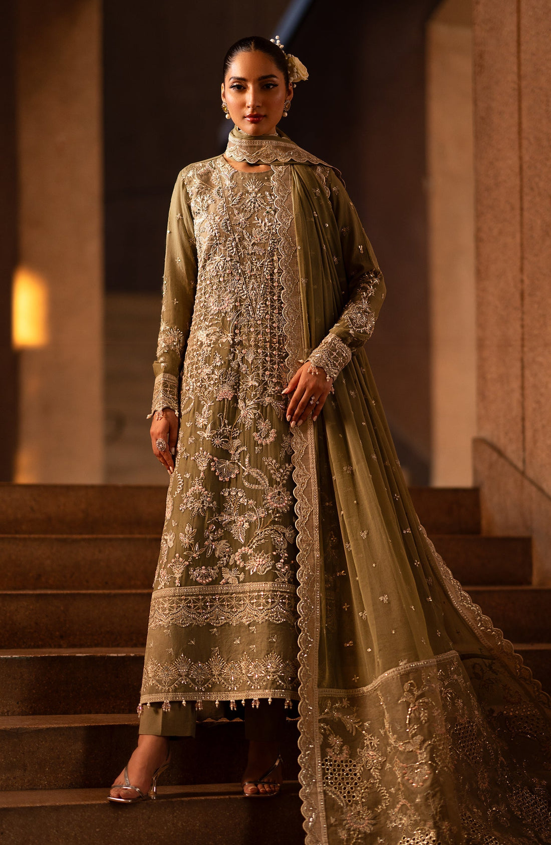 Emaan Adeel | Casabella Wedding Formals | LIORA by Emaan Adeel - Designer Dress - Type: Ladies Clothes - Available at Libayah - 100% Original