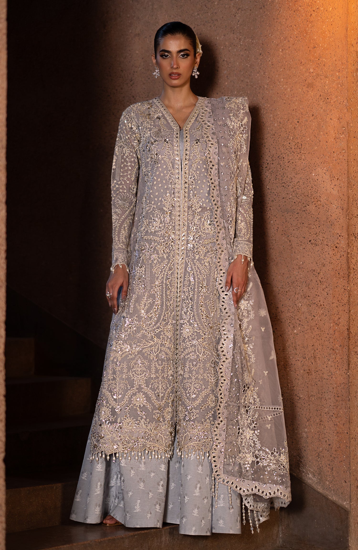 Emaan Adeel | Casabella Wedding Formals | MARINA by Emaan Adeel - Designer Dress - Type: Ladies Clothes - Available at Libayah - 100% Original