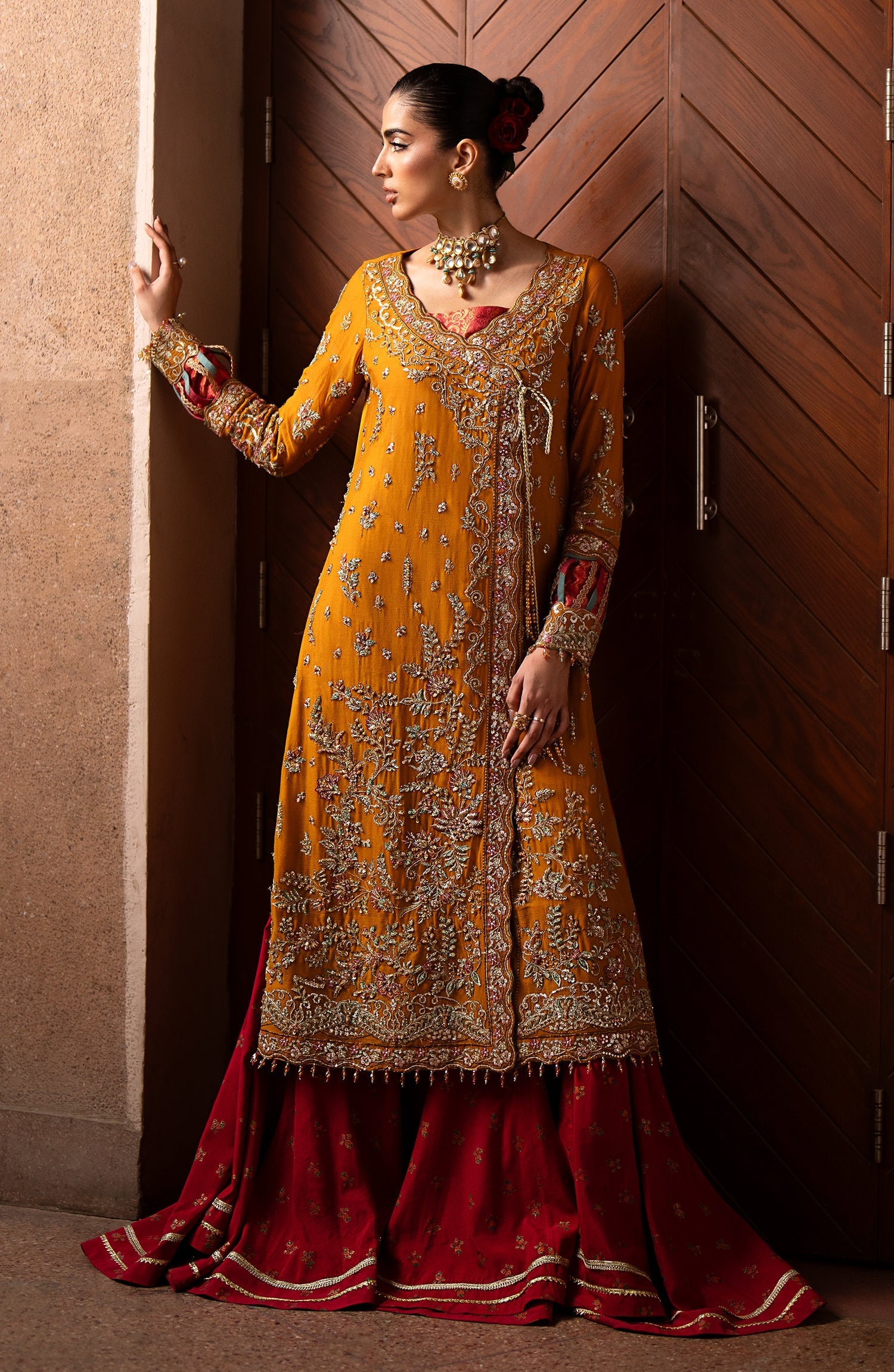 Emaan Adeel | Casabella Wedding Formals | SOLENE by Emaan Adeel - Designer Dress - Type: Ladies Clothes - Available at Libayah - 100% Original