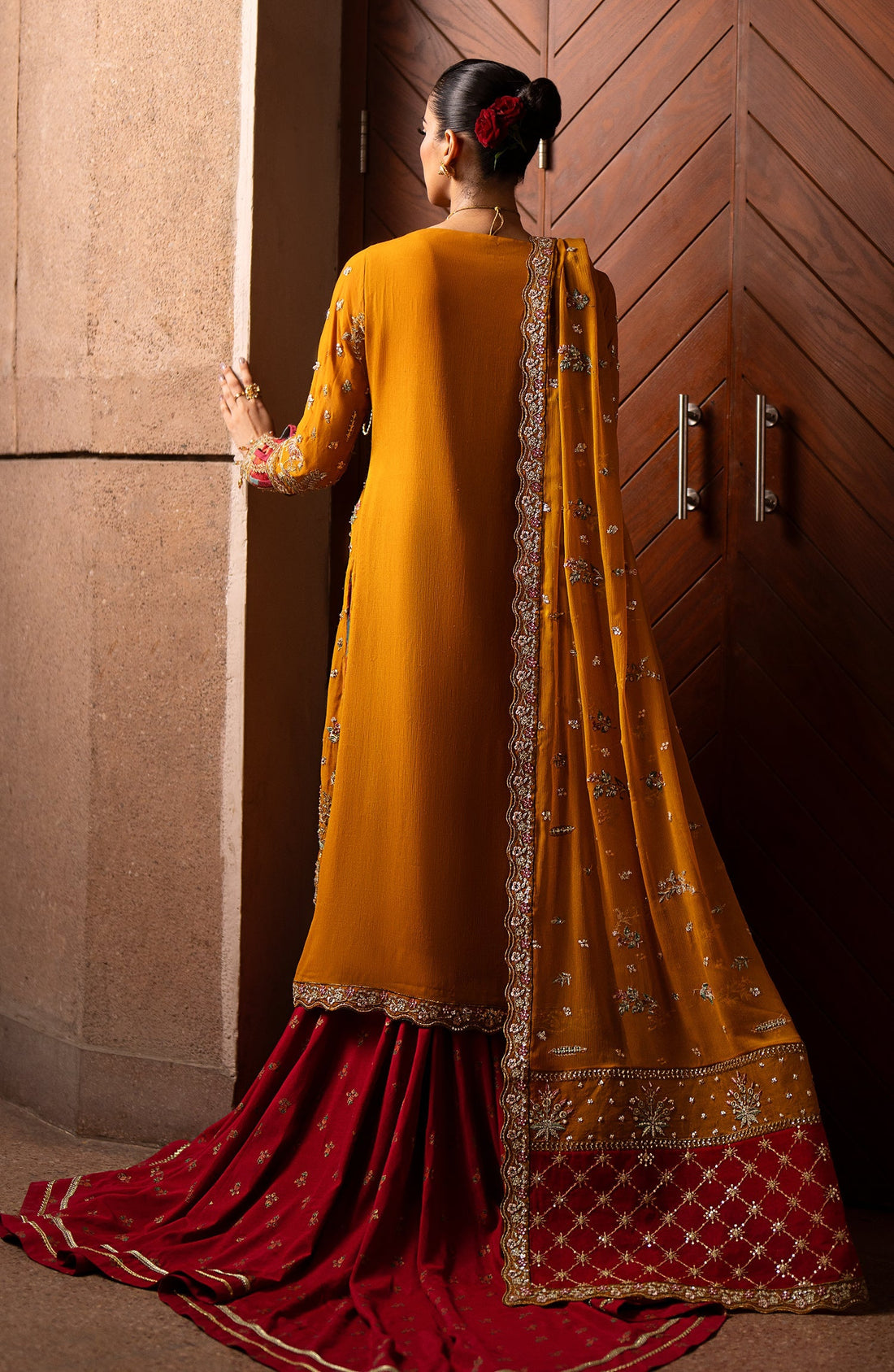 Emaan Adeel | Casabella Wedding Formals | SOLENE by Emaan Adeel - Designer Dress - Type: Ladies Clothes - Available at Libayah - 100% Original
