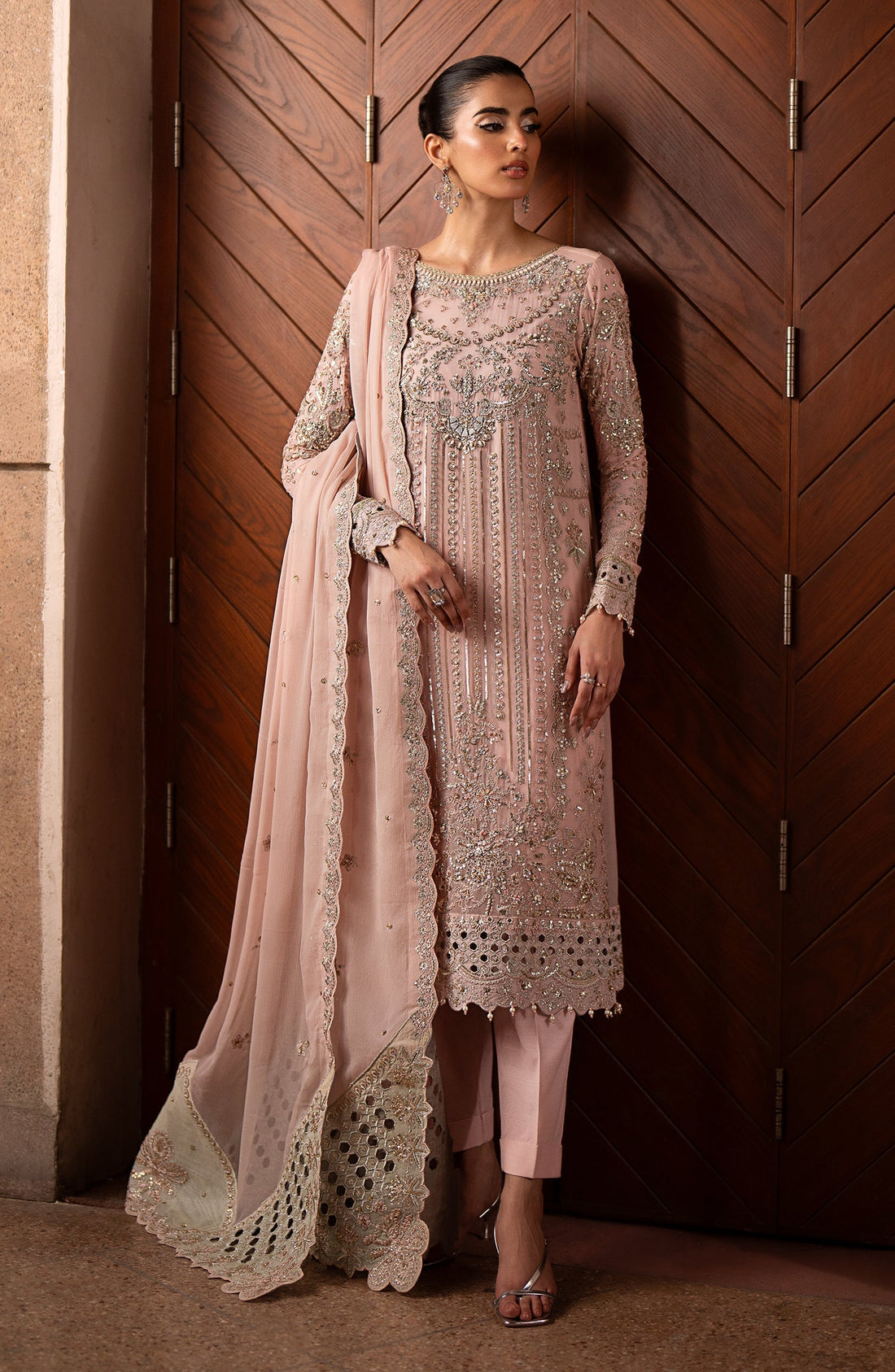 Emaan Adeel | Casabella Wedding Formals | KAYLIN by Emaan Adeel - Designer Dress - Type: Ladies Clothes - Available at Libayah - 100% Original