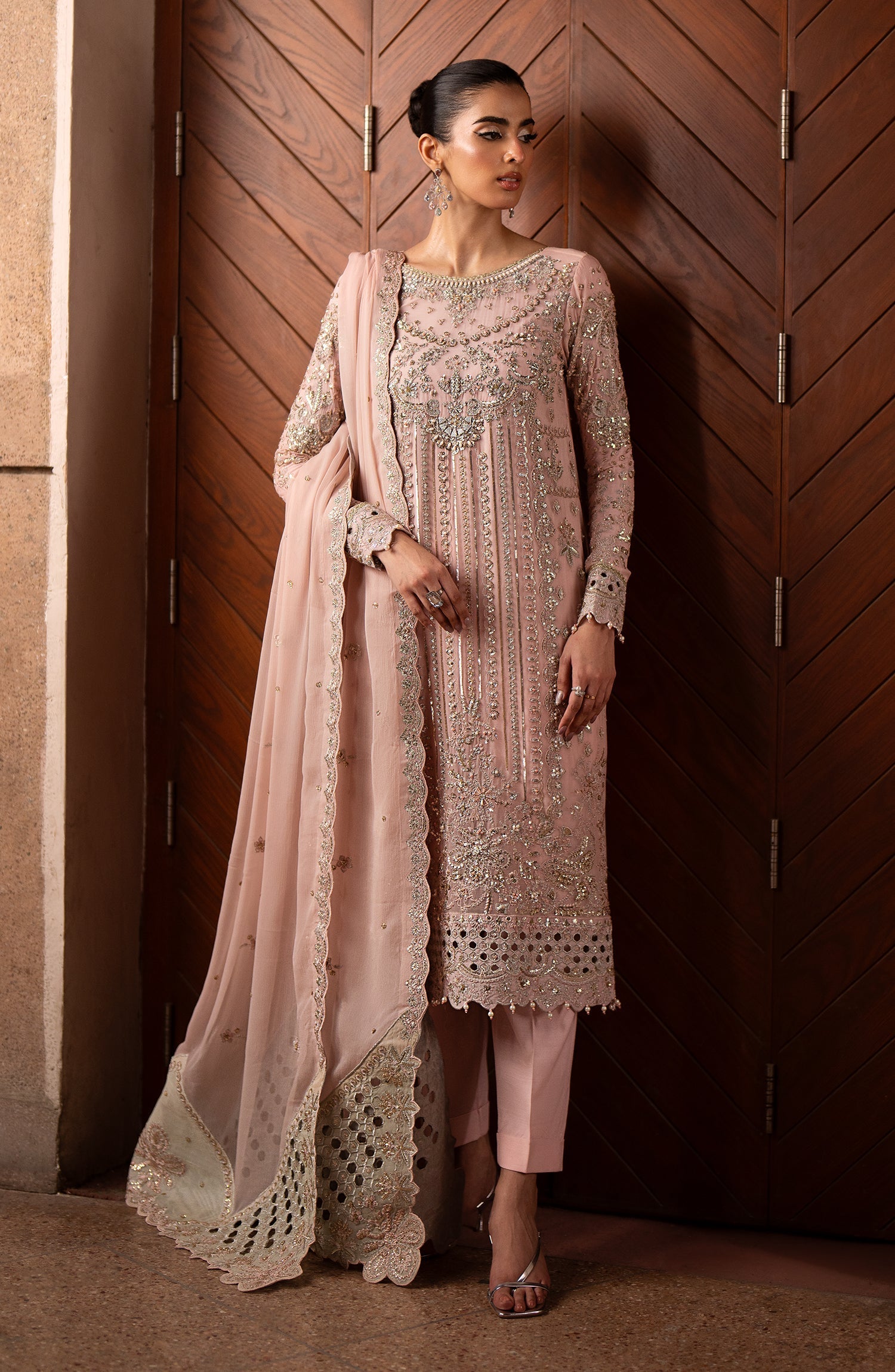 Emaan Adeel | Casabella Wedding Formals | KAYLIN by Emaan Adeel - Designer Dress - Type: Ladies Clothes - Available at Libayah - 100% Original