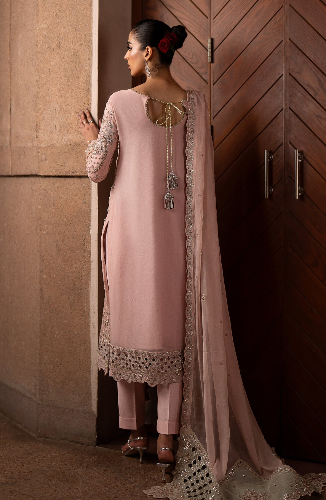 Emaan Adeel | Casabella Wedding Formals | KAYLIN by Emaan Adeel - Designer Dress - Type: Ladies Clothes - Available at Libayah - 100% Original