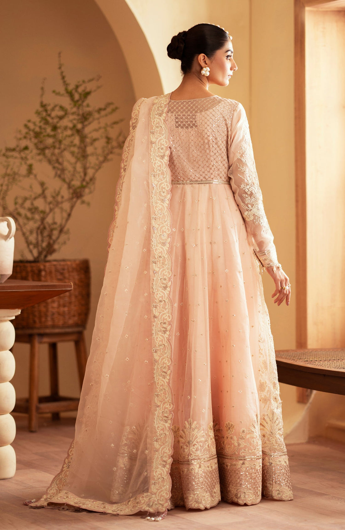 Emaan Adeel | Romansiyyah Luxury Formals 24 | Faatin by Emaan Adeel - Designer Dress - Type: Formal - Available at Libayah - 100% Original