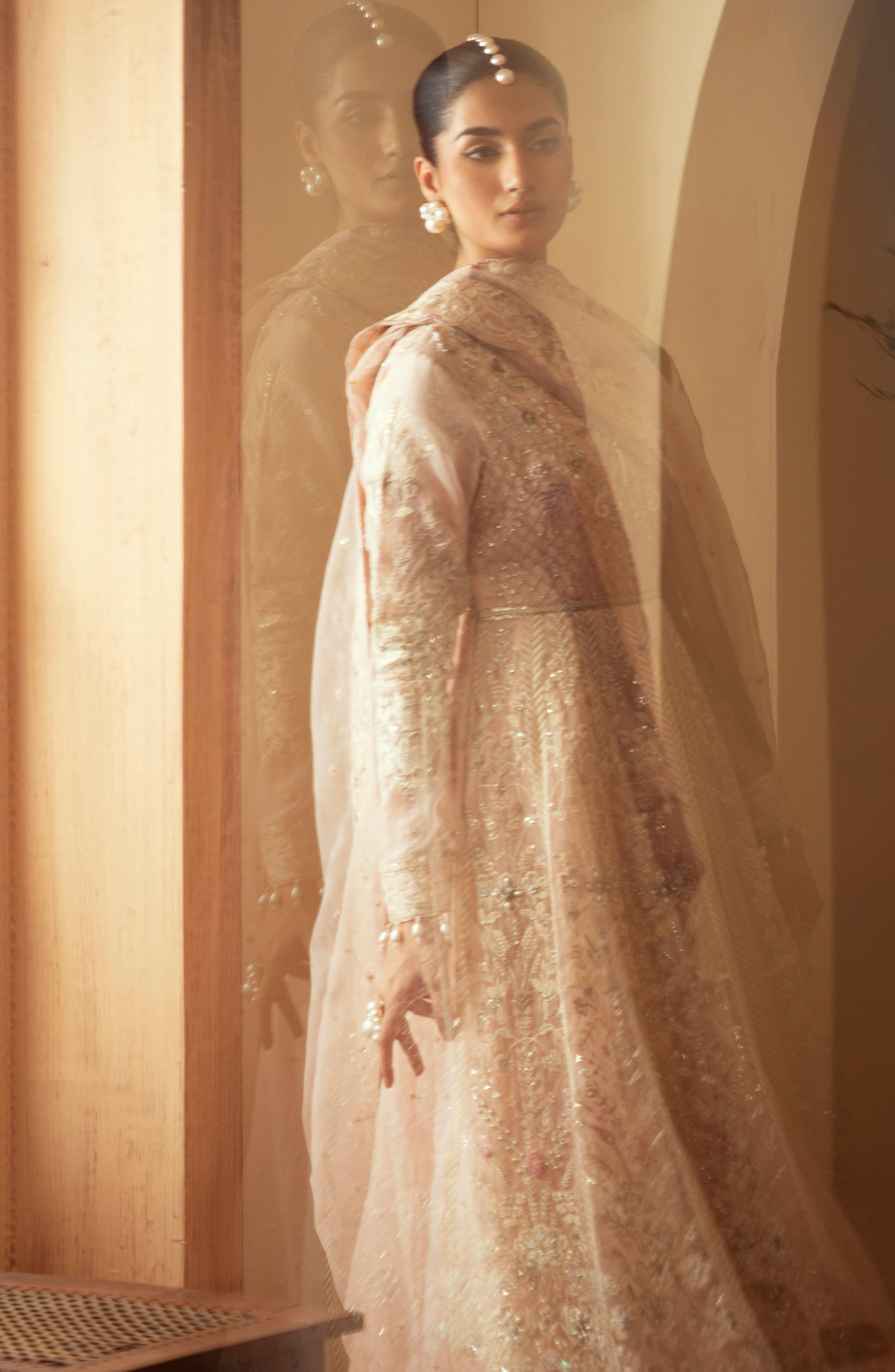 Emaan Adeel | Romansiyyah Luxury Formals 24 | Faatin by Emaan Adeel - Designer Dress - Type: Formal - Available at Libayah - 100% Original