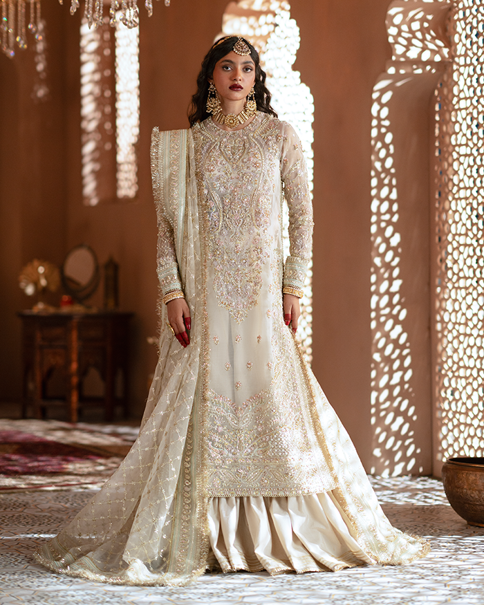 Zevk | Mughal Raniya | Ruhaani Begum by Zevk - Designer Dress - Type: Ladies Clothes - Available at Libayah - 100% Original