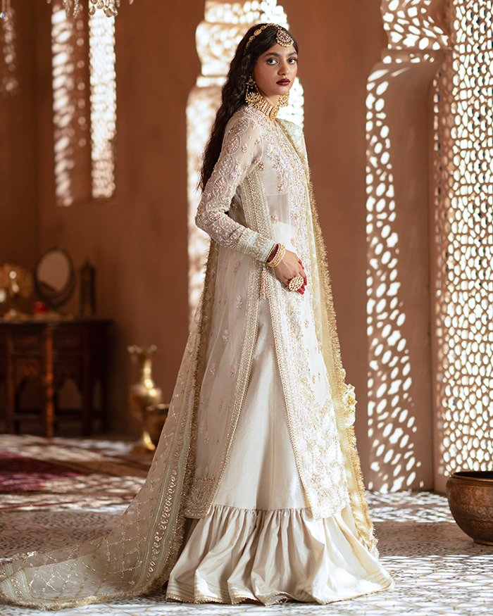 Zevk | Mughal Raniya | Ruhaani Begum by Zevk - Designer Dress - Type: Ladies Clothes - Available at Libayah - 100% Original