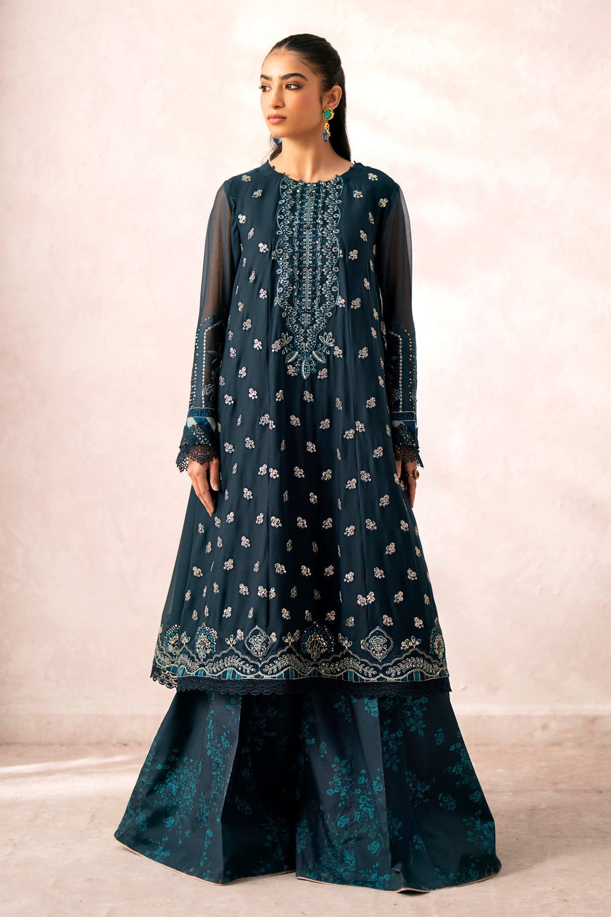 Xenia Formals | Ready to Wear Dresses | ZAHBIA by Xenia Formals - Designer Dress - Type: Ladies Clothes - Available at Libayah - 100% Original